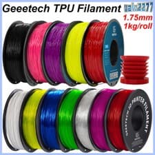Geeetech TPU 3D Drucker Filament 1.75mm 0,5/1kg 95A Elastizität TPU Filament DE
