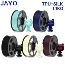 JAYO 1,1KG TPU SILK 98A Flexibel Filament 3D Drucker 1,75mm SILK Textur Glänzend
