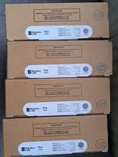 Bambu Lab PLA Matte Filament Nachfüllung ohne Spule in Grau, 4 x 1kg - Neu & OVP