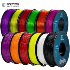 GEEETECH TPU 3D Drucker Filament 1,75mm 1 kg 95A Flexibel TPU Verbrauchsmaterial