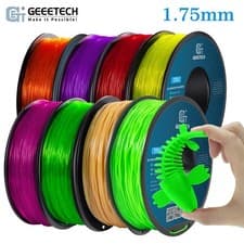 Geeetech 3D Drucker TPU Filament 1,75mm 1KG Per Roll Verbrauchsmaterial 95A