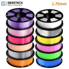 Geeetech 0.5/1KG/Rolle 3D Drucker Filament 1.75MM PLA/PETG/ABS+/TPU/ASA/SILK Neu