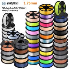 Geeetech 3D Drucker Filament 1,75mm 1KG/rolle PLA/ABS+/Matte PLA/PETG/TPU/Silk