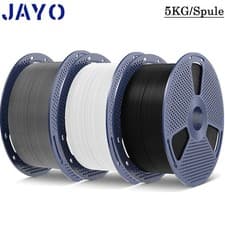 JAYO 5KG Große Spule PETG PLA Matt PLA+ ABS 3D Drucker Filament 1,75mm +/-0,02mm