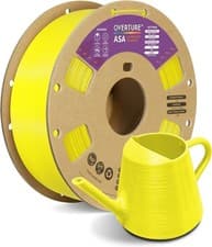 OVERTURE ASA Filament 1.75mm, Spule 1kg (2.2lbs), Maßgenauigkeit +/- 0.03 mm, fü