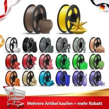 【10 Kaufen, 6 Bezahlen】ANYCUBIC PLA+/PLA PETG ABS 3D Drucker Filament 1,75mm 1KG