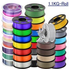 JAYO 1,1KG PETG Matte PLA PLA+ ASA SILK ABS 3D Drucker Filament 1,75mm TPU-90A
